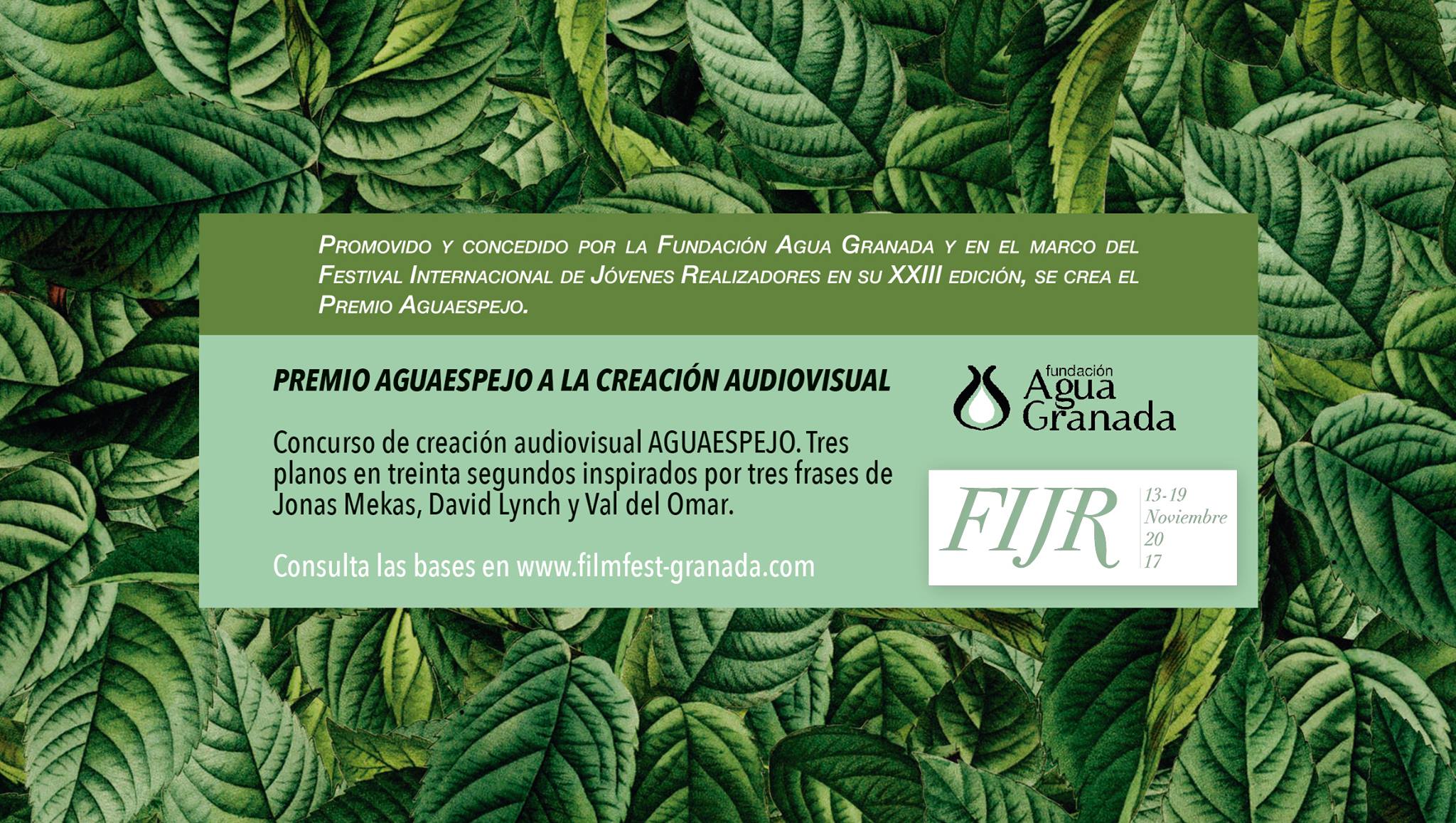 Premio Aguaespejo FIJR 2017